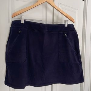 Talbots Navy Blue Skort XL